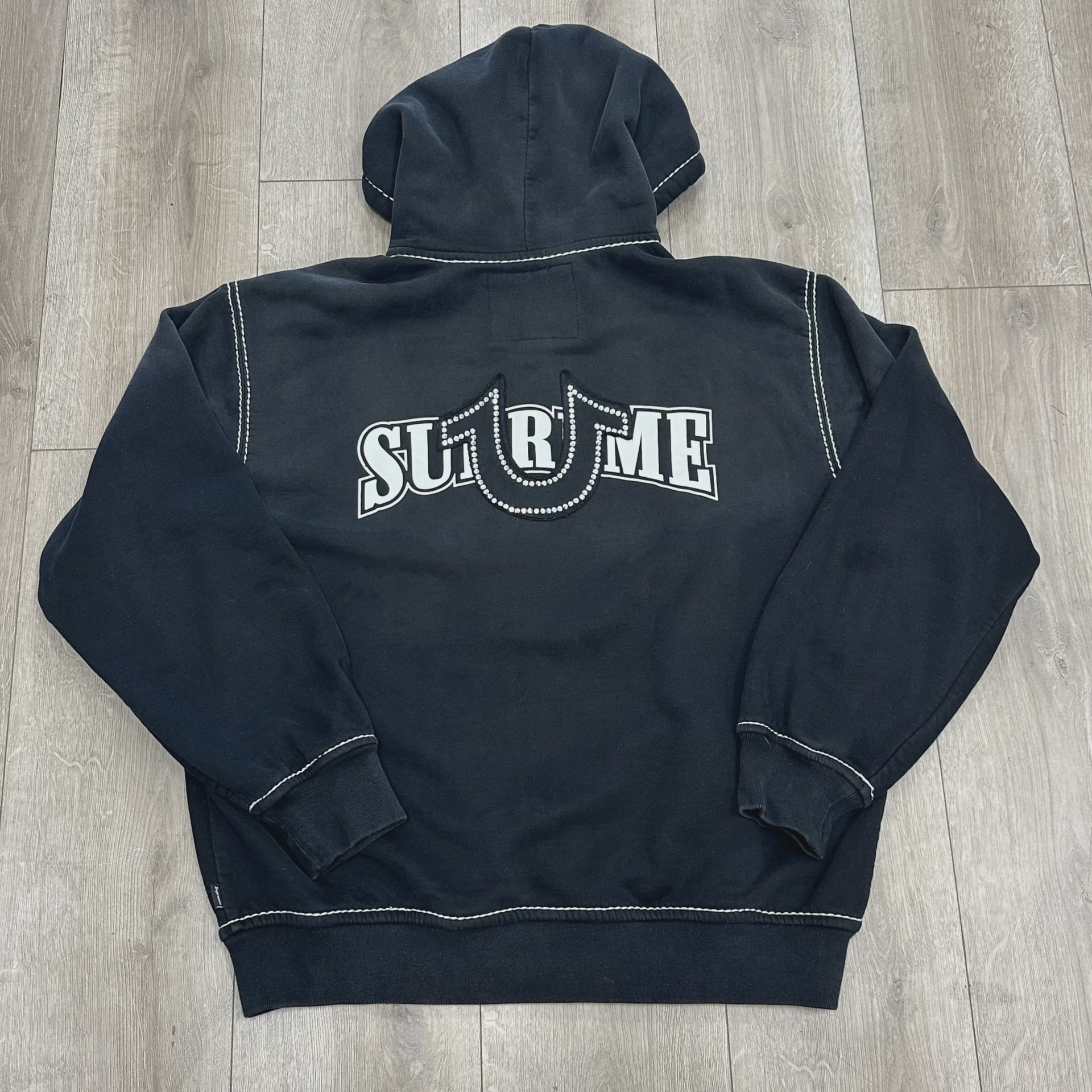 FW22 Supreme True Religion Zip Up Hoodie • Pre-Owned [7072] - photo 1