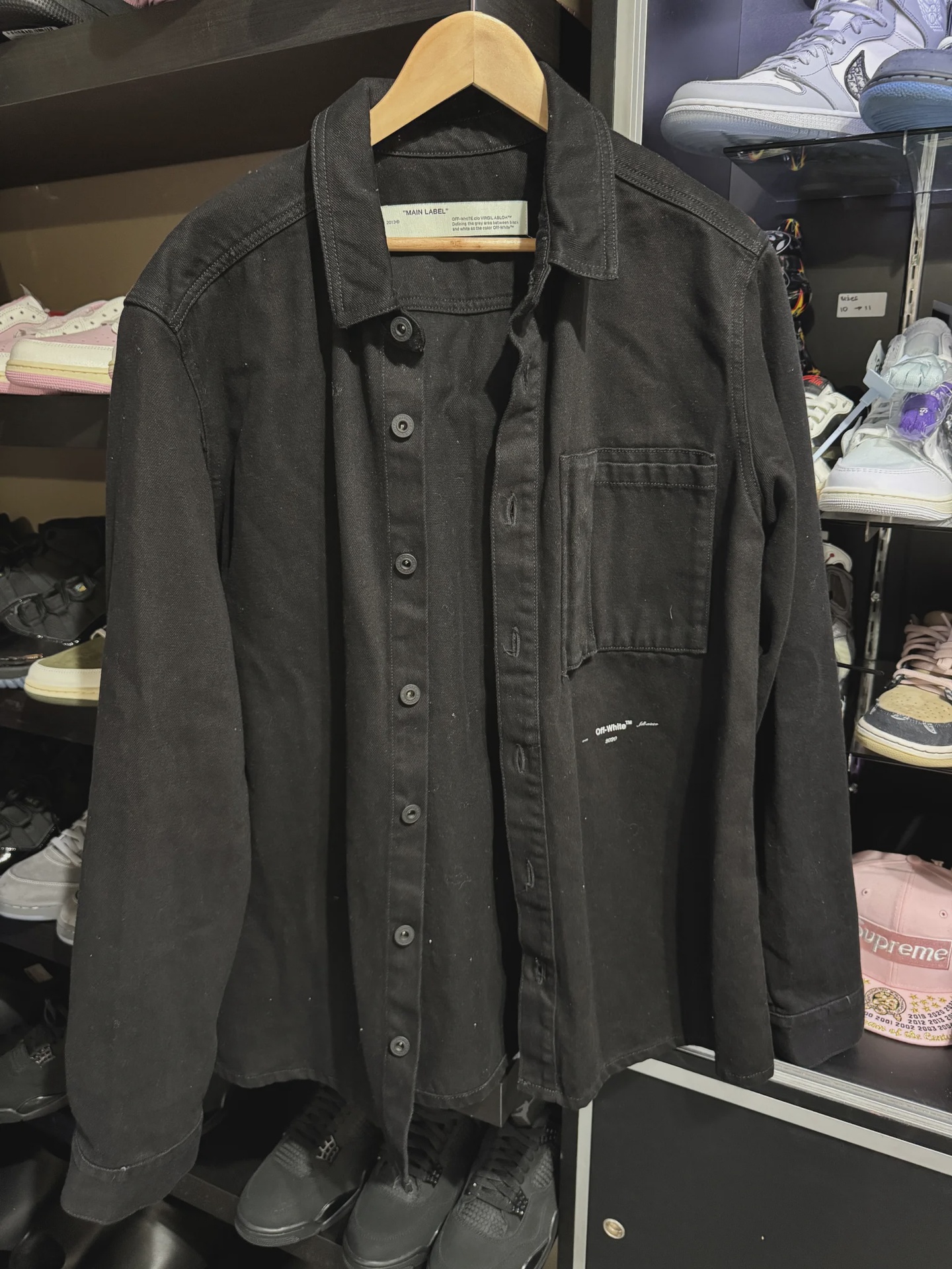 Off White Denim XL • Pre-Owned [7464] - photo 1
