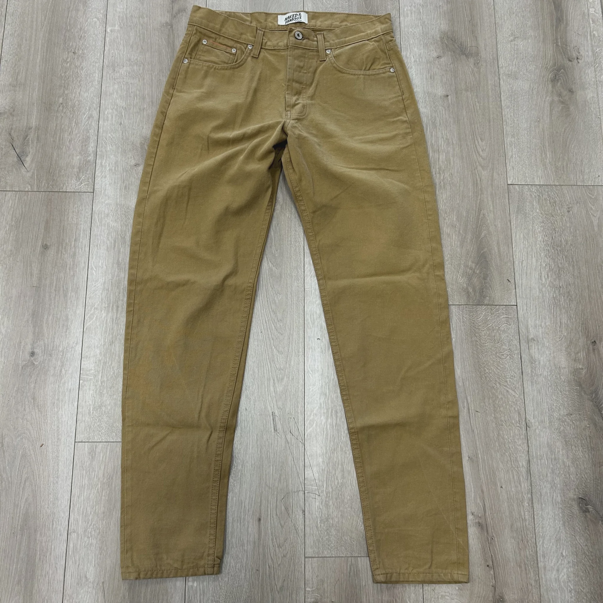 Naked & Famous Easy Guy Duck Canvas Selvedge Jeans  • Pre-Owned [2228] - photo 5