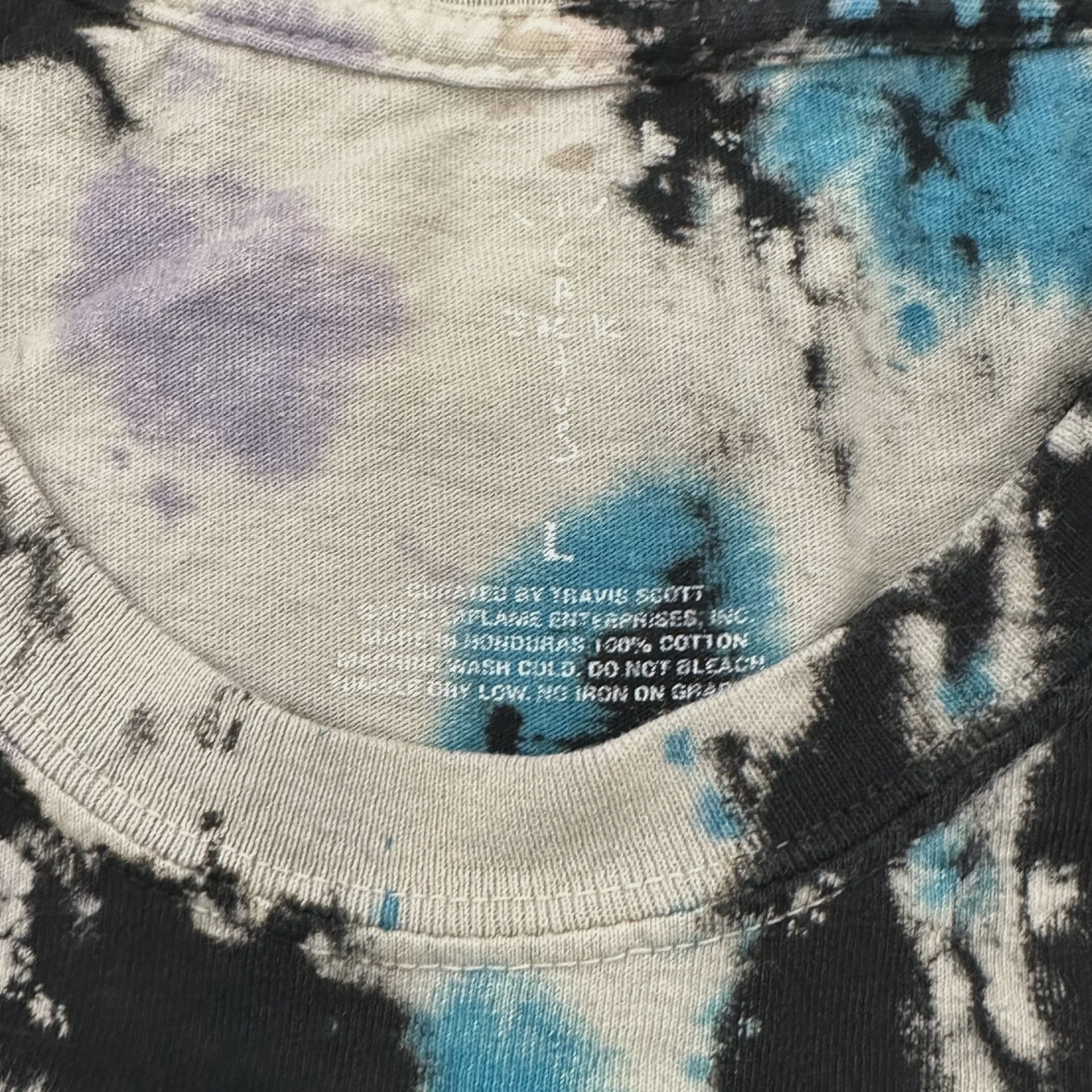 Travis Scott Cactus Jack "Highest In The Room" Tie-Dye Tee • Pre-Owned [1899] - photo 3