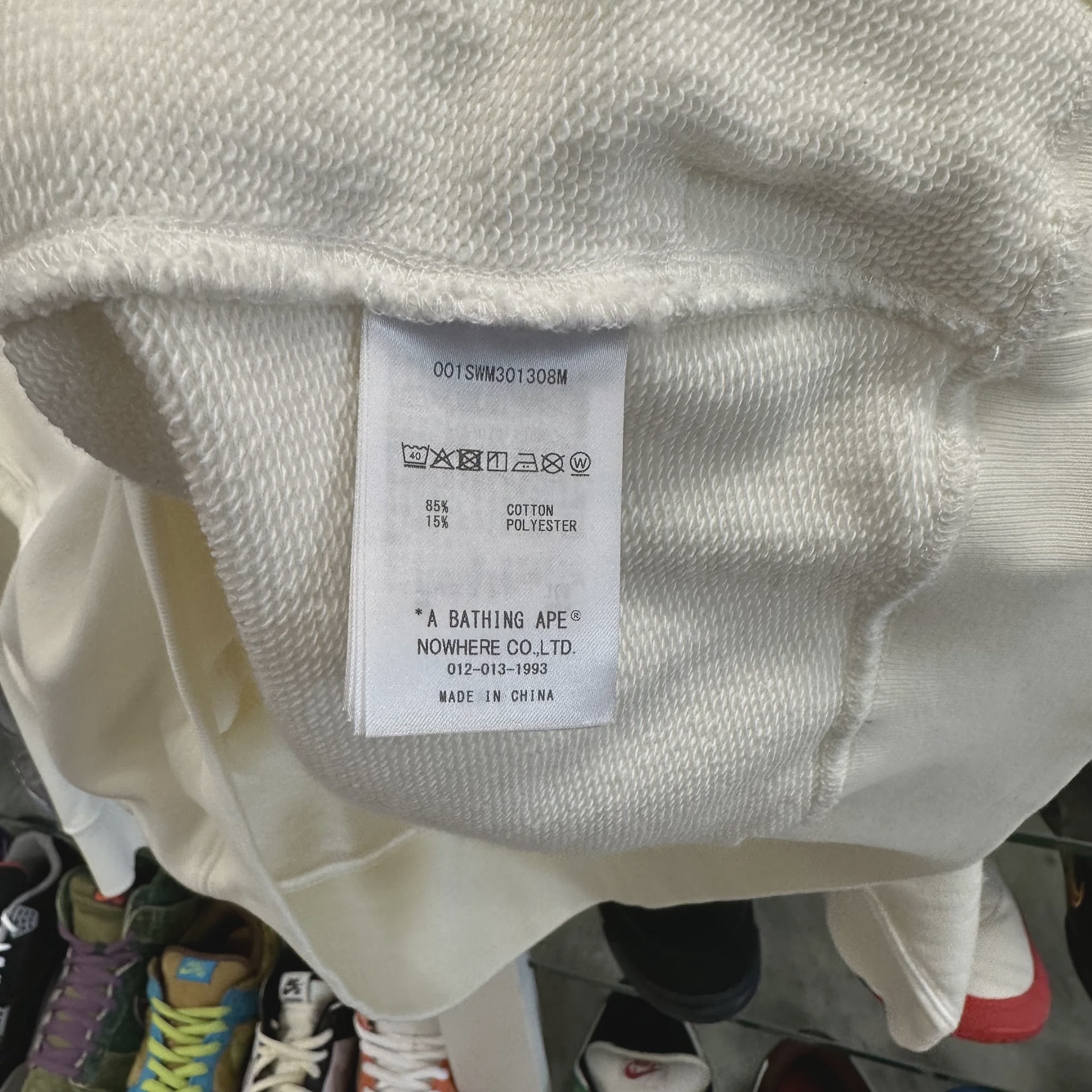 A bathing ape quarter zip • Pre-Owned [7498] - photo 4