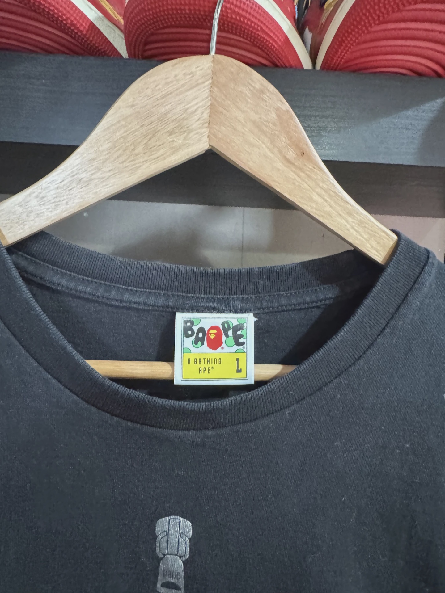Bape Shark Black Tee Purple  • Pre-Owned [0848] 2