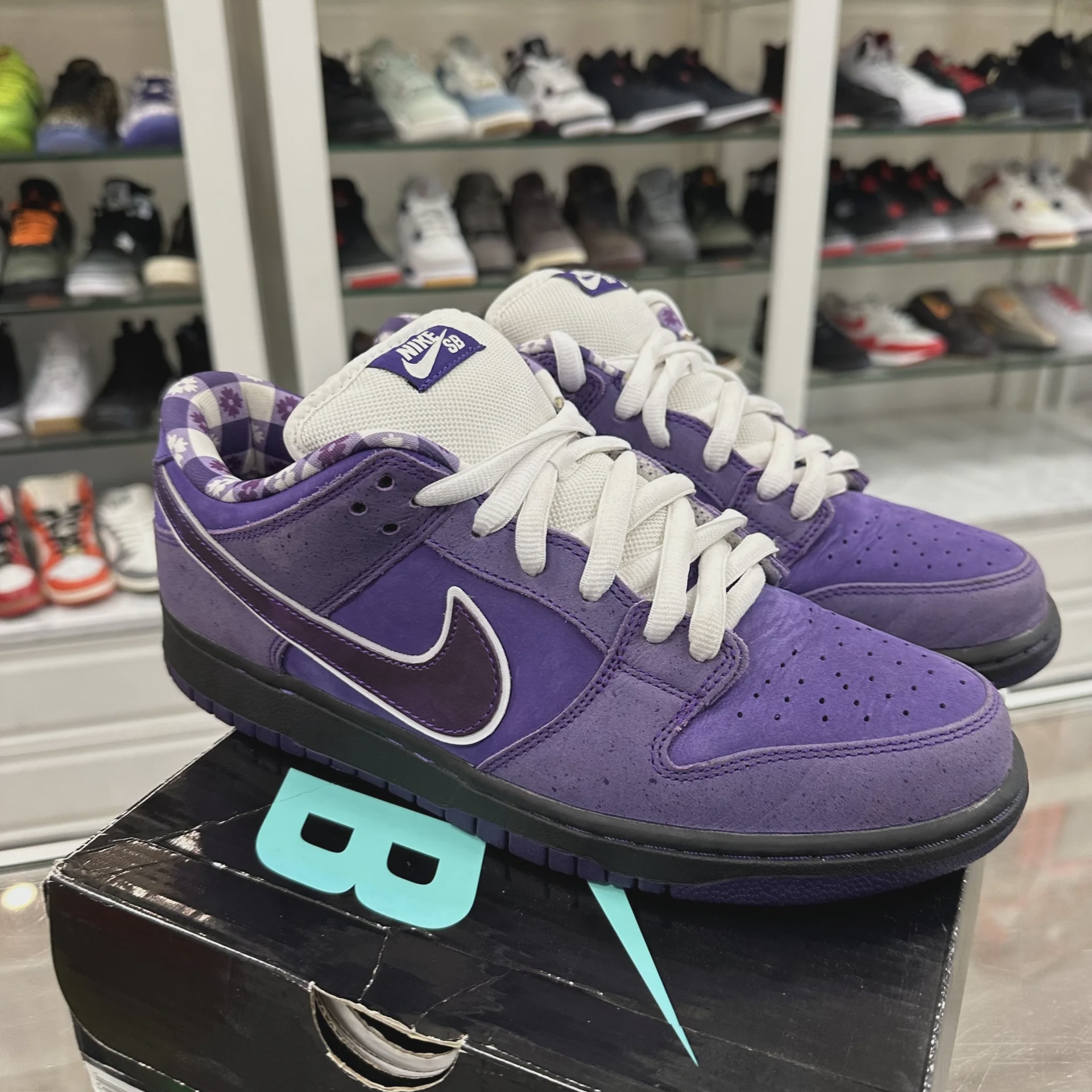 Nike SB Dunk Low Concepts Purple Lobster • Pre-Owned [5445] - photo 7