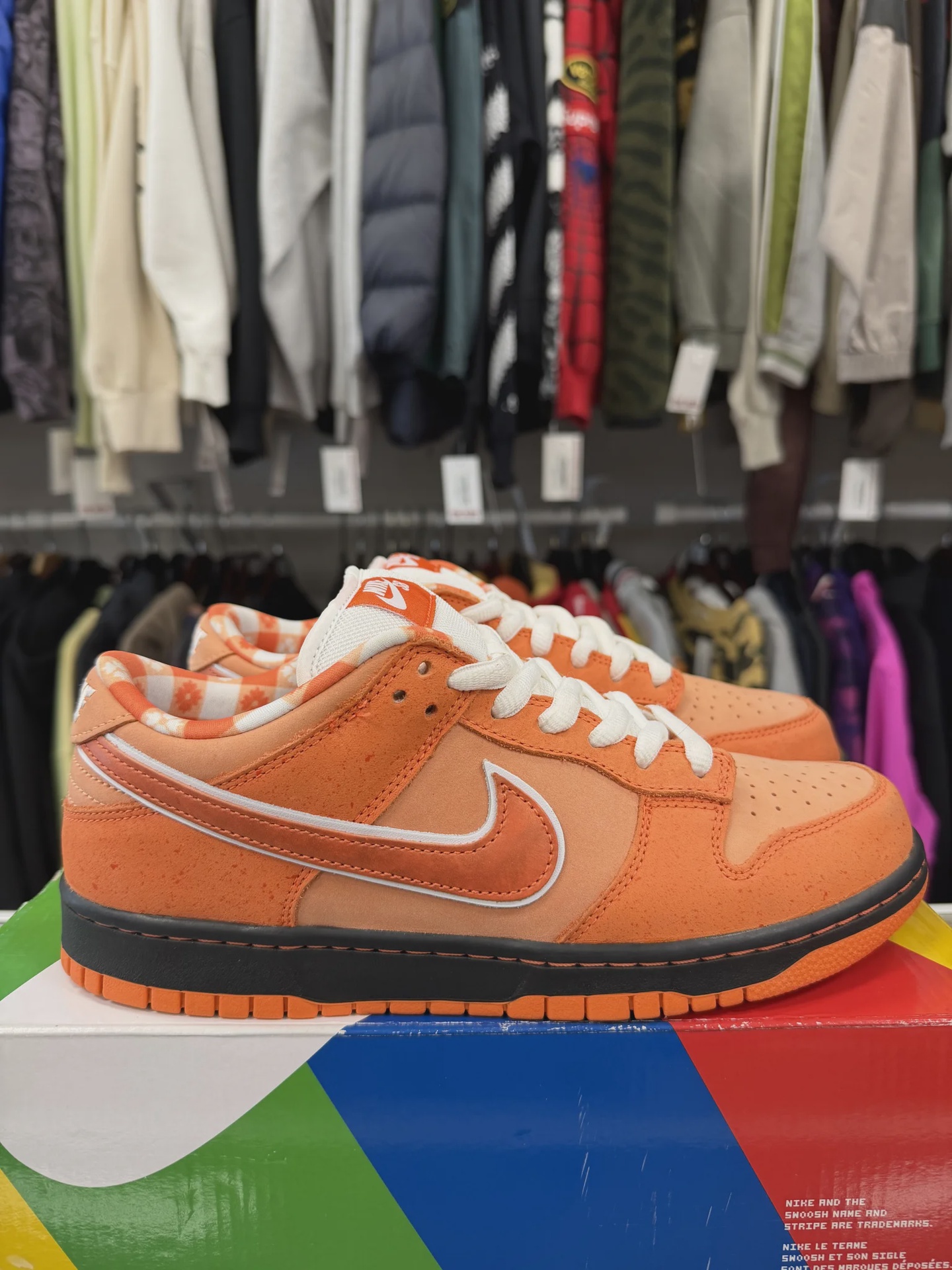 Nike SB Dunk Low Concepts Orange Lobster • Pre-Owned [0994] - photo 6