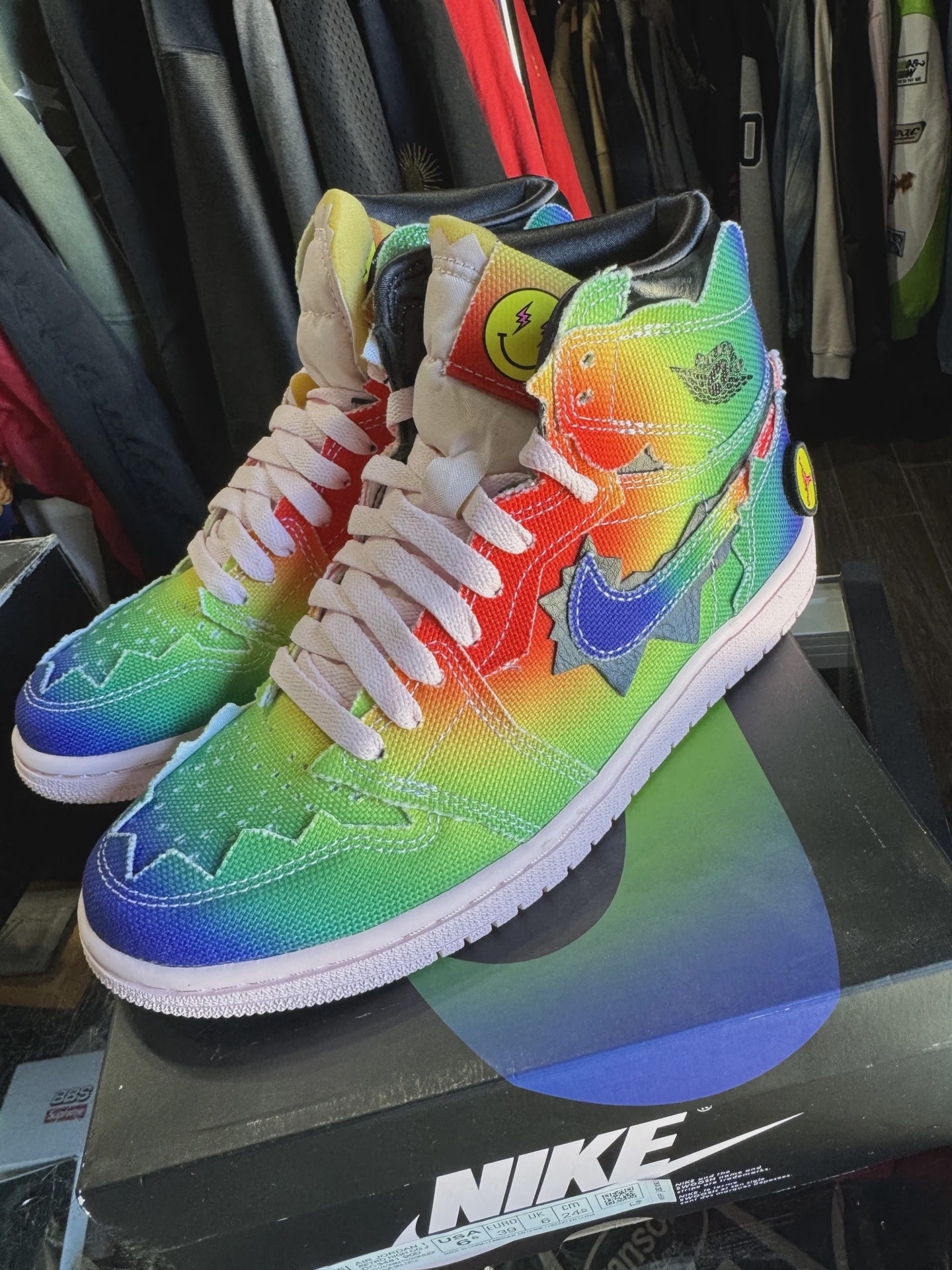 Jordan Air Jordan 1 Retro High J Balvin - Size US M 6.5