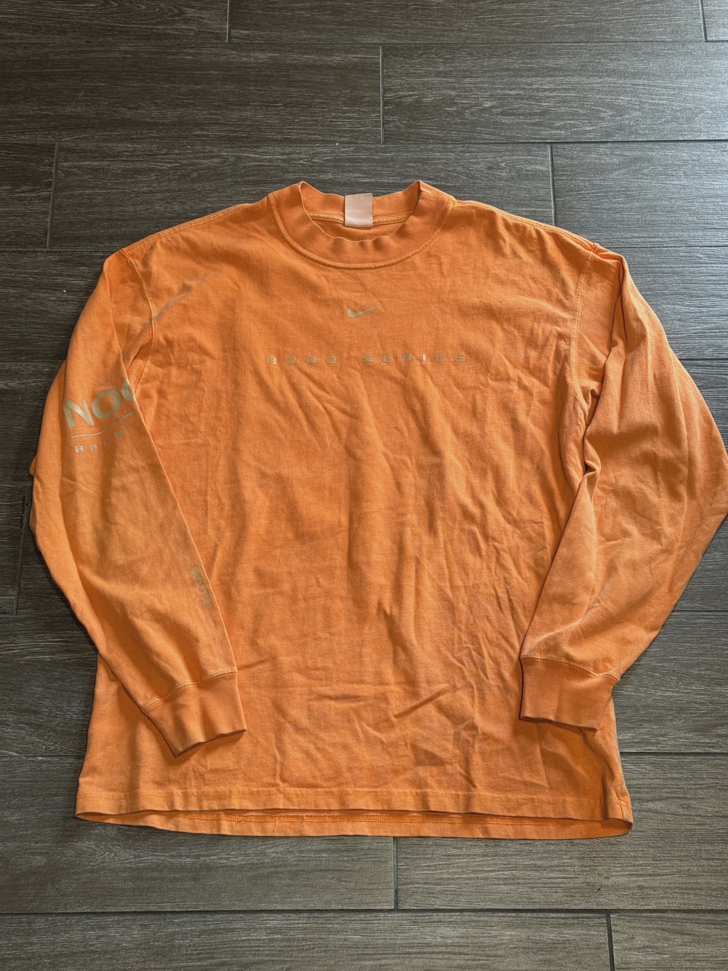 Nike Nocta Orange LS Tee M - Size M