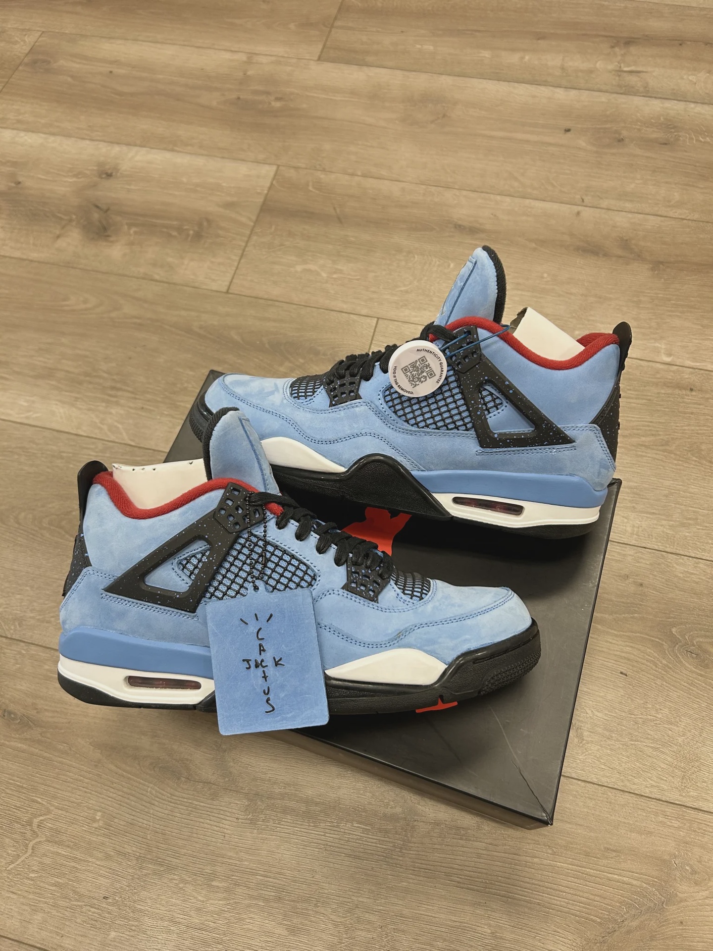 Jordan Air Jordan 4 Retro Travis Scott Cactus Jack - Size US M 9.5