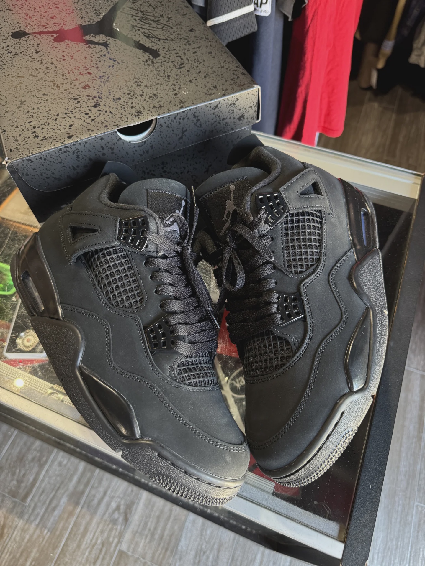 Jordan Air Jordan 4 Retro Black Cat (2025) - Size US M 10.5