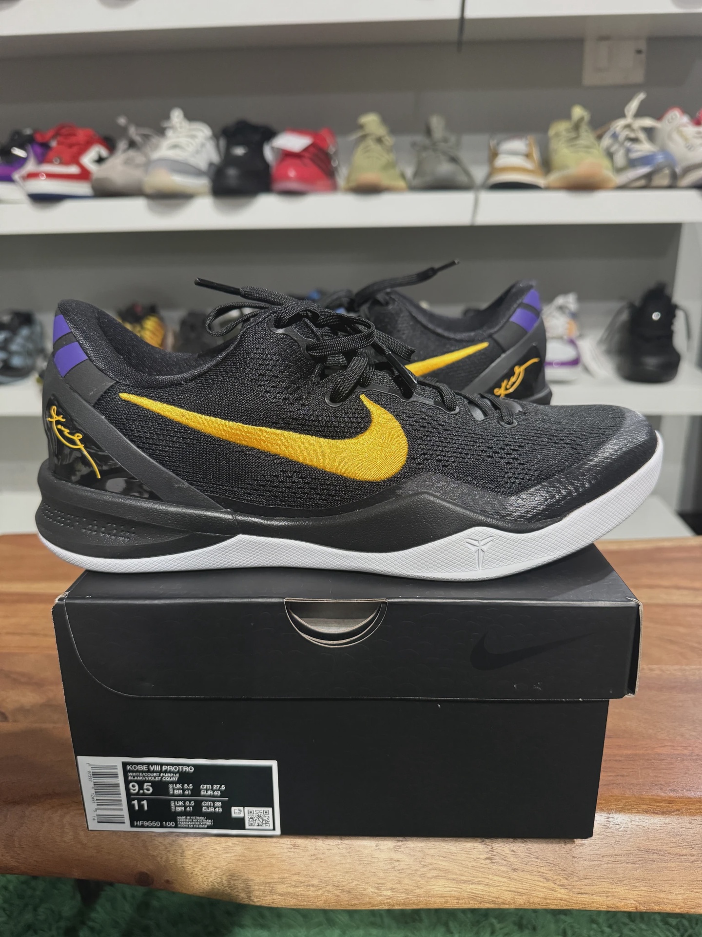 Nike Kobe 8 Protro Lakers Away • Brand New [8509]