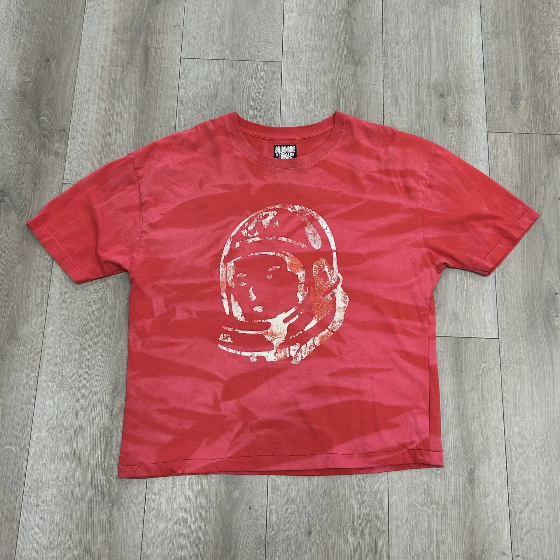 Billionaire Boys Club Billionaire Boys Club Washed Helmet Red Tee - Size XXL