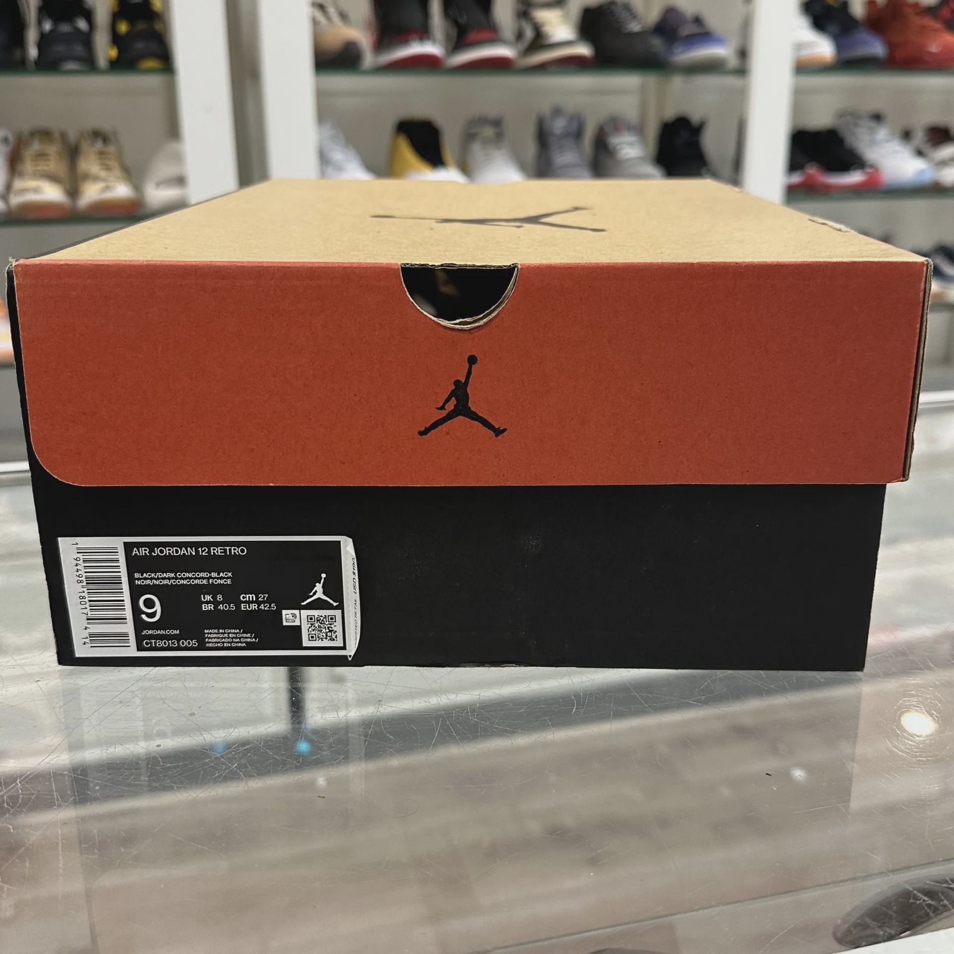 Air Jordan 12 Retro Black Dark Concord • Pre-Owned [8351] - photo 3