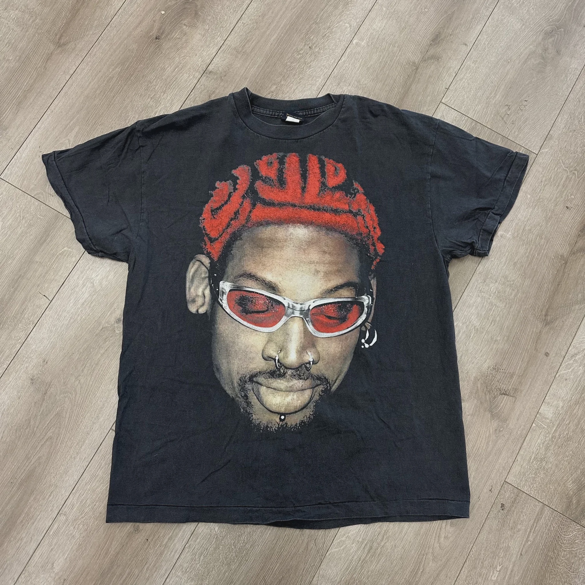Vintage Dennis Rodman Vintage Style Tee - Size XL