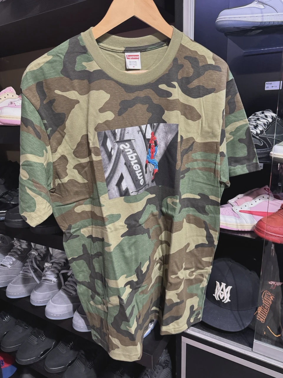 Supreme Spider-Man Tee Camo • Brand New [2780]