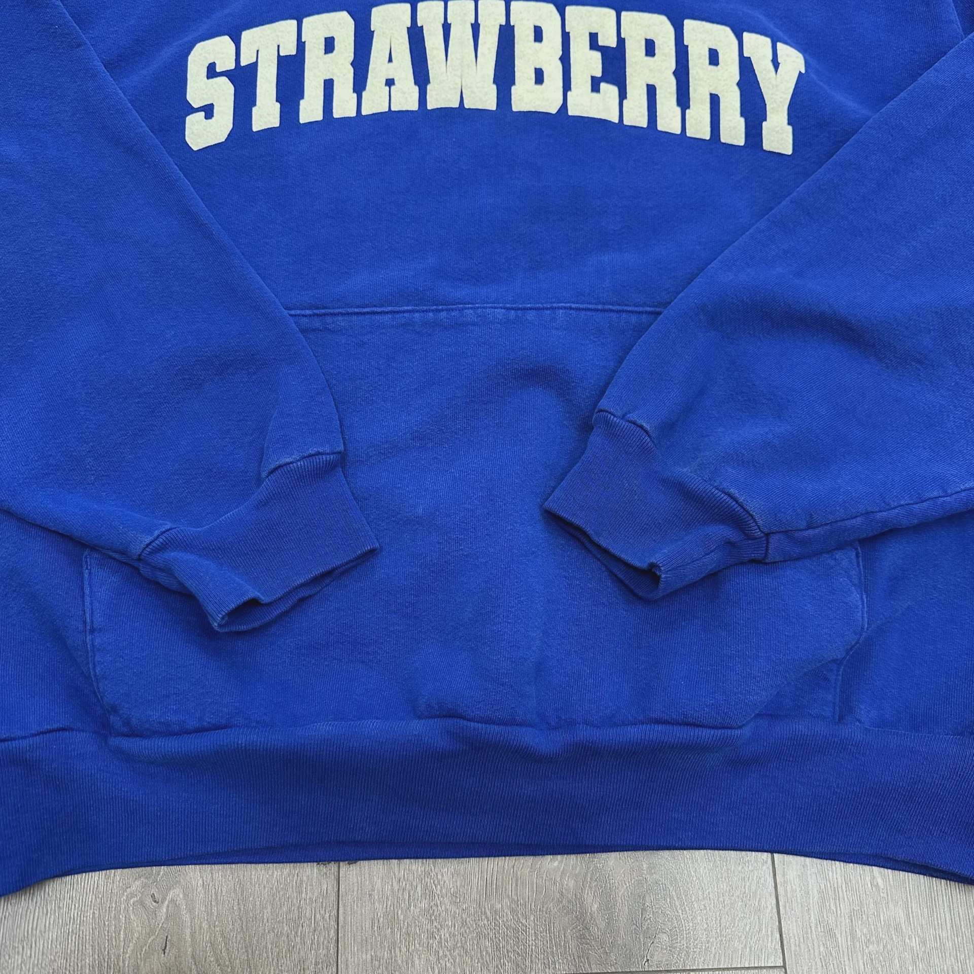 Strawberry Arched Hoodie - Cobalt • Pre-Owned [8568] - photo 4