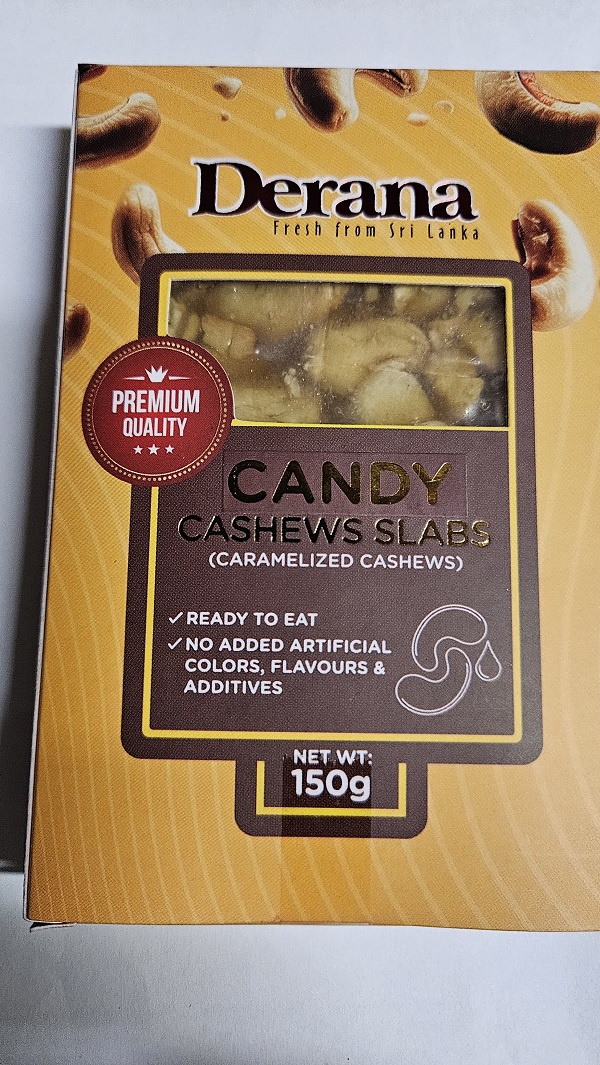 Derana Cashew nuts Candy 150g