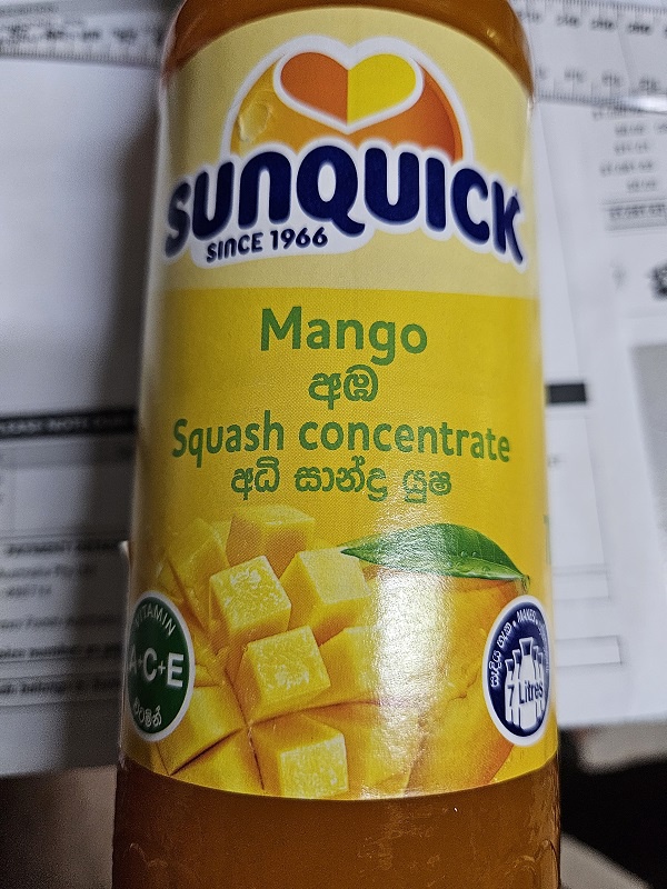 Sunquick Mango 700ml