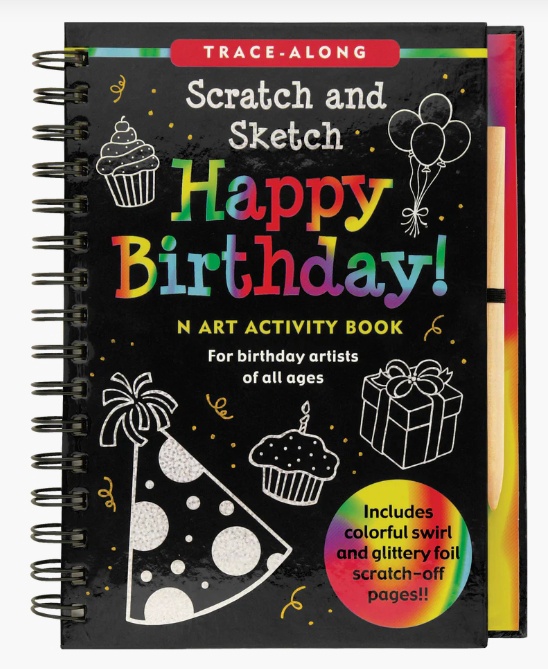 Scratch - Sketch Art Activity Book (D)