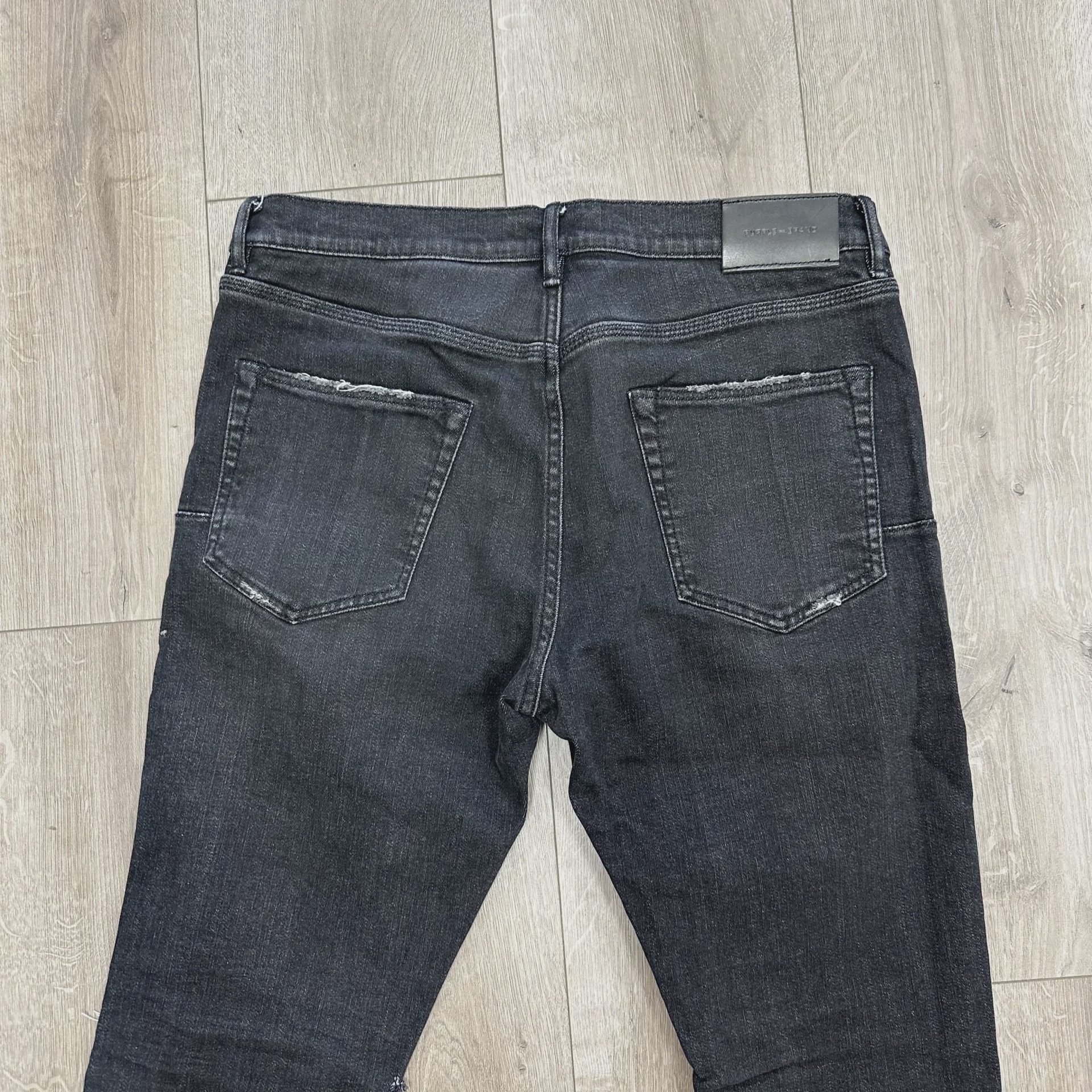 Purple Brand Purple Brand Black Skinny Paint Splatter - Size 32