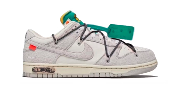 Nike Nike Dunk Low Off-White Lot 20 • Brand New - Size US M 11