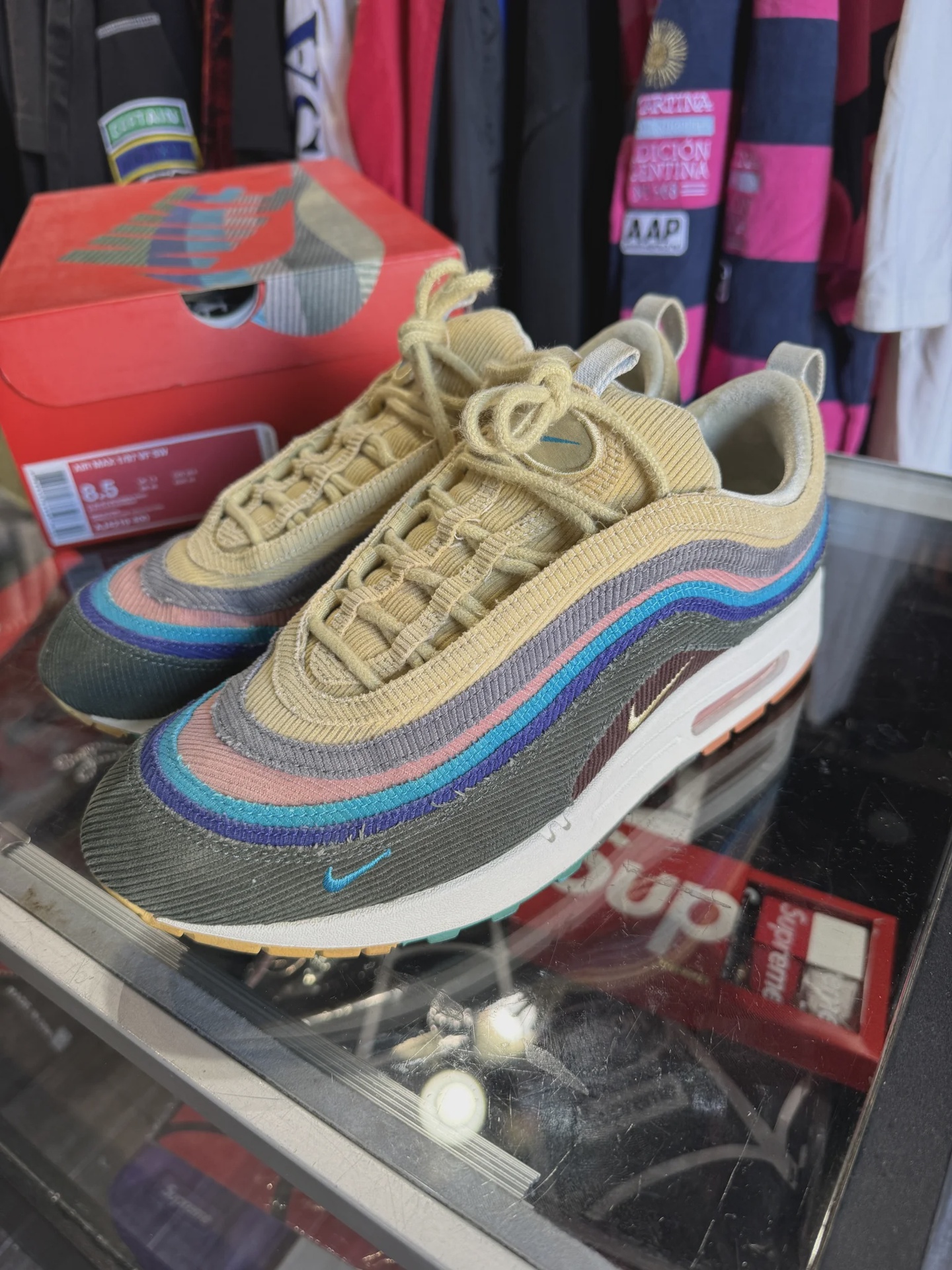 Nike Air Max 1/97 Sean Wotherspoon (Extra Lace Set Only) • Pre-Owned [4518] - photo 3