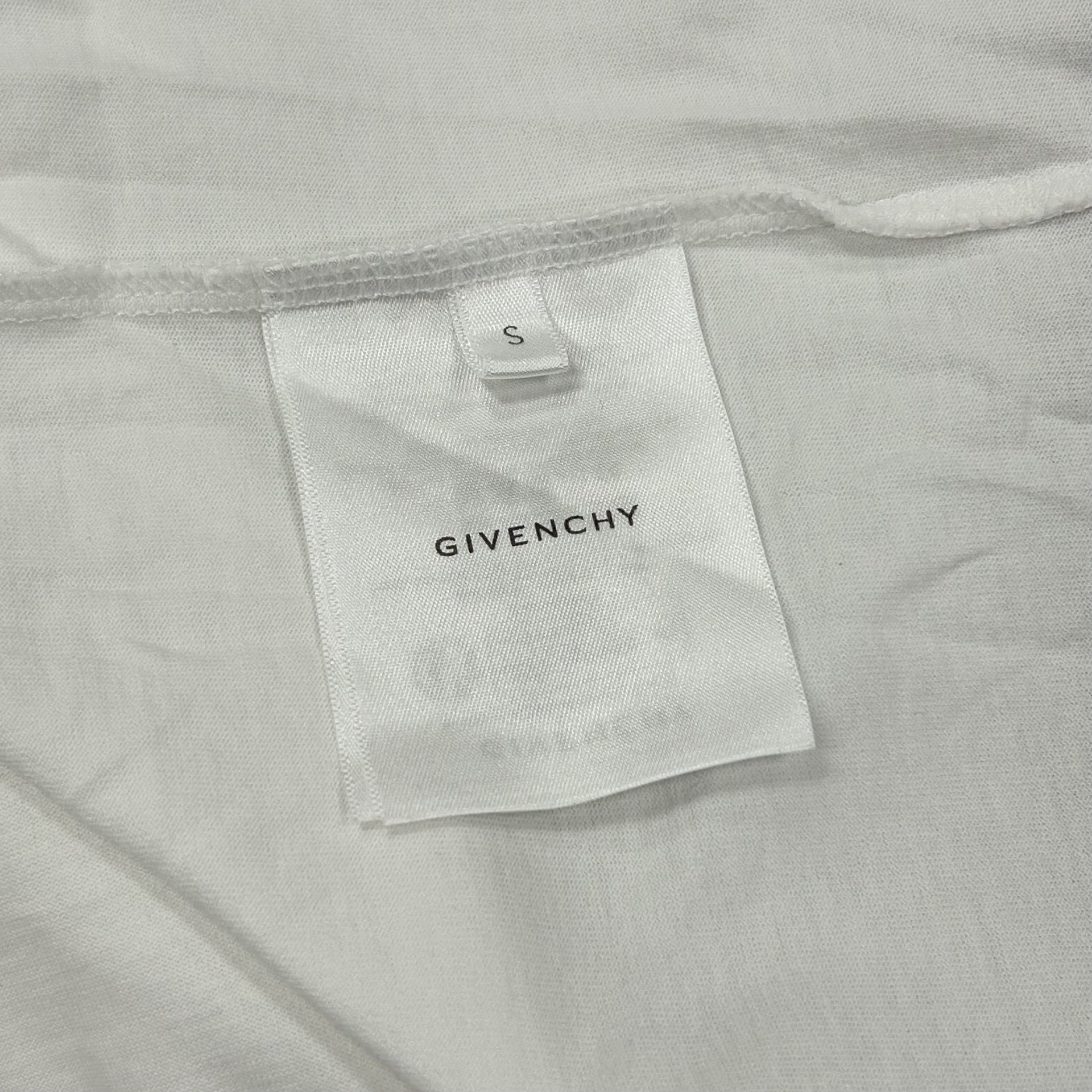 Givenchy Spiral Logo T-Shirt White - Pre-Owned 6