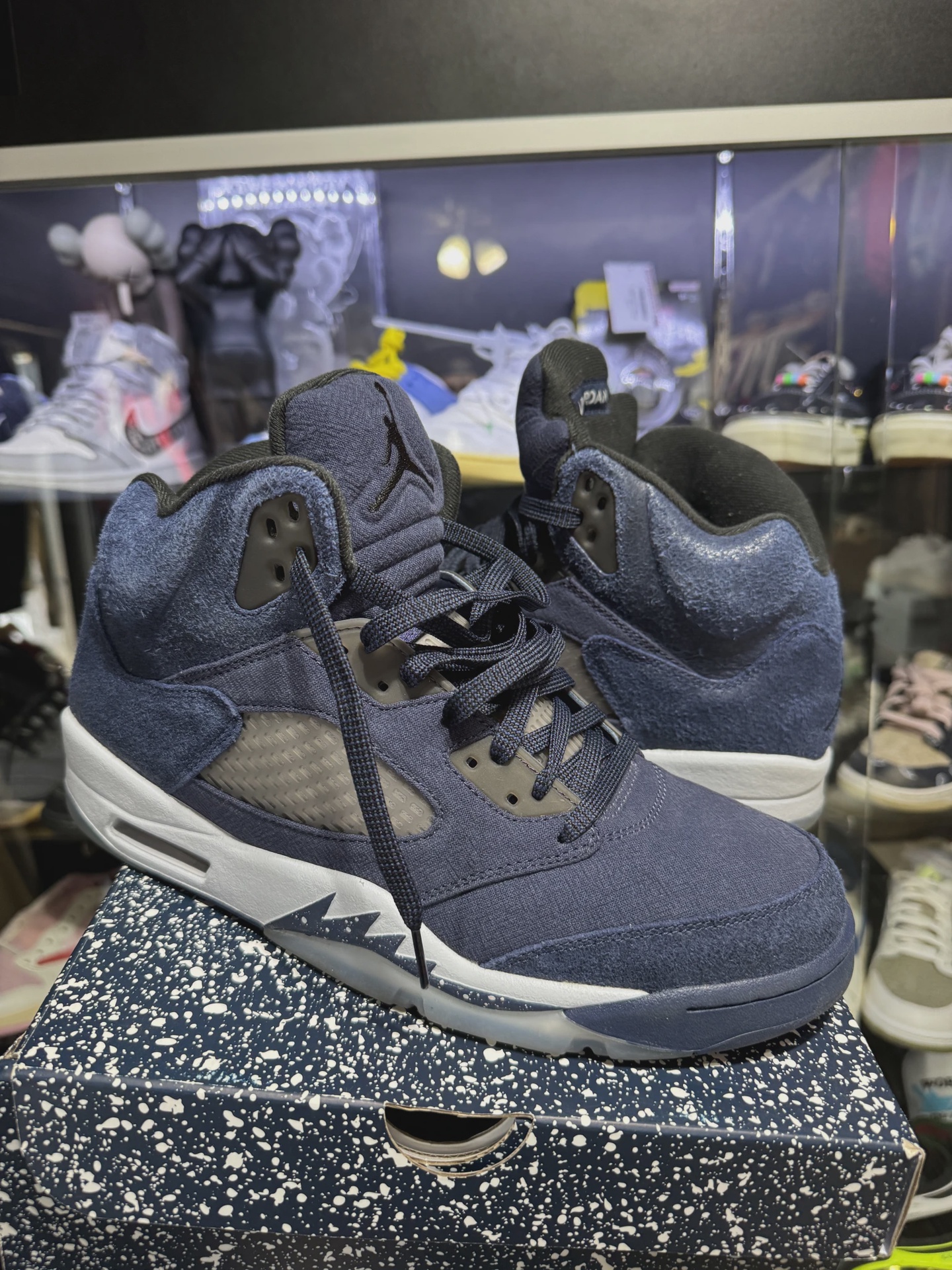 Air Jordan 5 Retro Midnight Navy • Pre-Owned [8762]