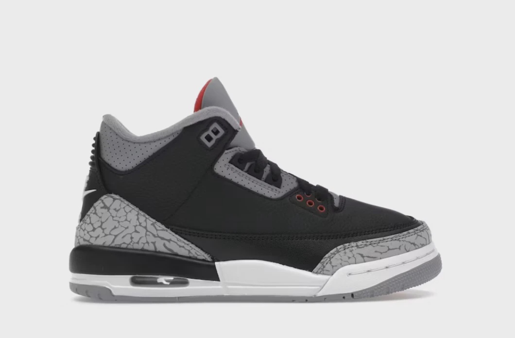 Jordan 3 Retro Black Cement (2024) (GS) • Brand New [2626]