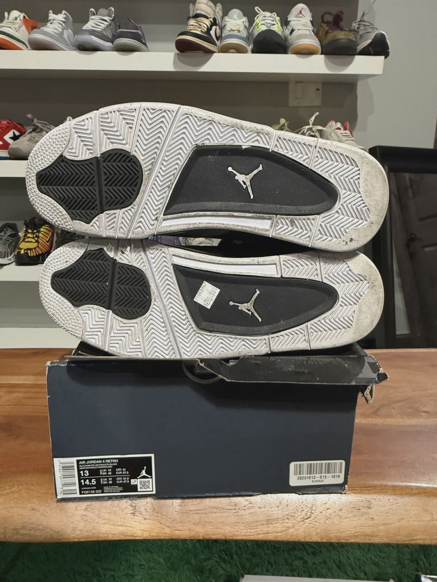 Air Jordan 4 Retro Fear (2024) • Pre-Owned [7451] - photo 2