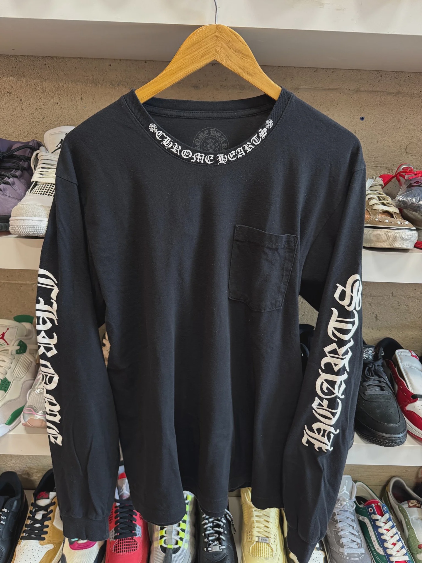 Chrome Hearts Long Sleeve Neck Logo • Pre-Owned [5588] - photo 2