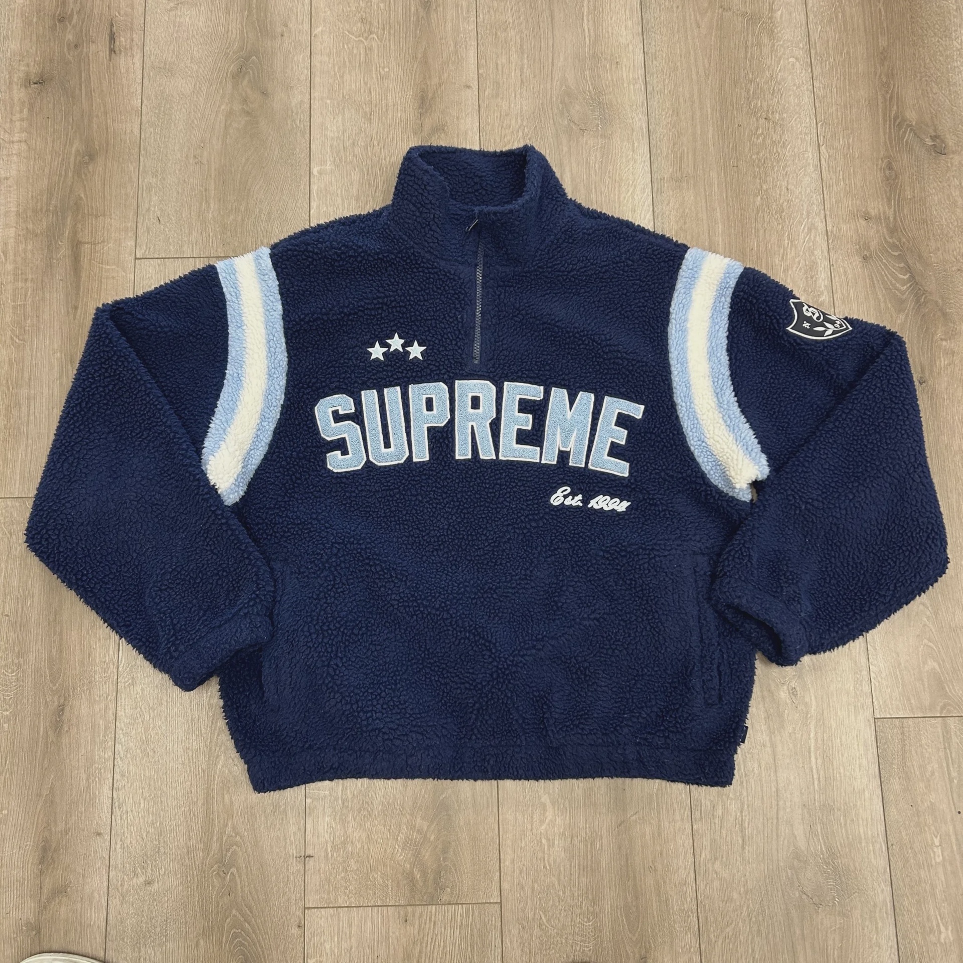 FW23 Supreme Arc Half Zip Fleece Pullover • Pre-Owned [4245] - photo 1