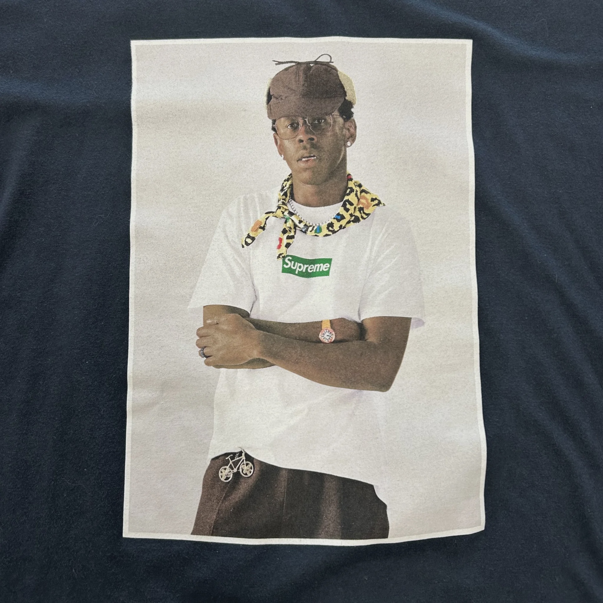 Supreme Tyler The Creator Tee Navy • Pre-Owned [9872] - photo 2