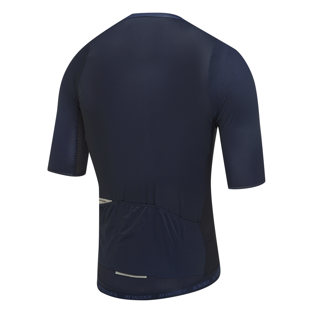 ATQ Mens Race SS Jersey Navy