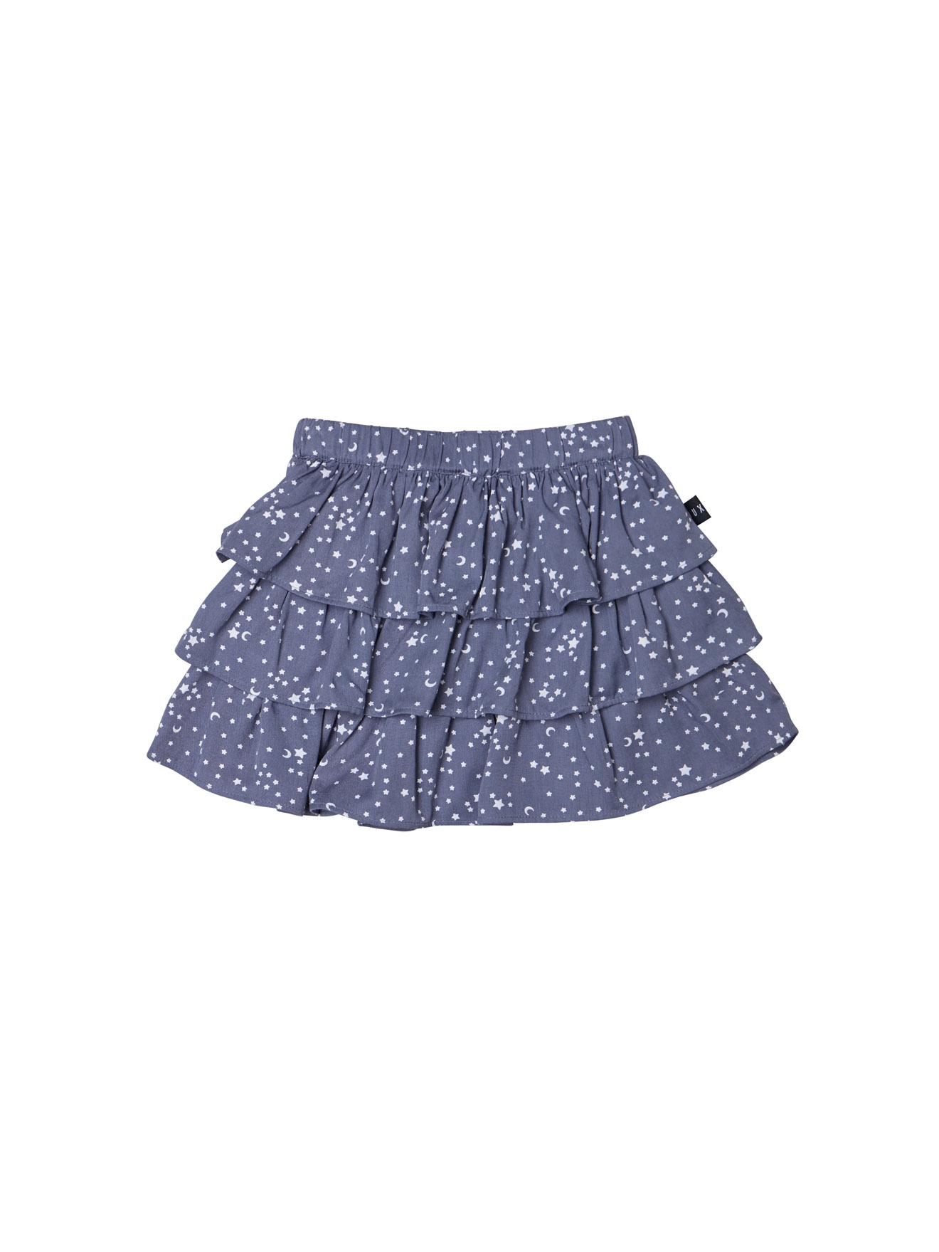 STAR FRILL SKIRT - DEEP BLUE
