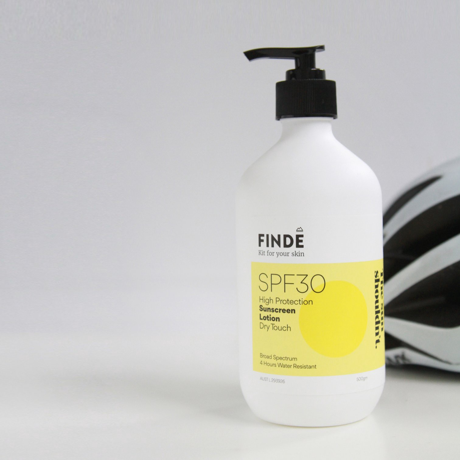 FINDE Every Ride SPF50 Dry Touch Sunscreen 500g