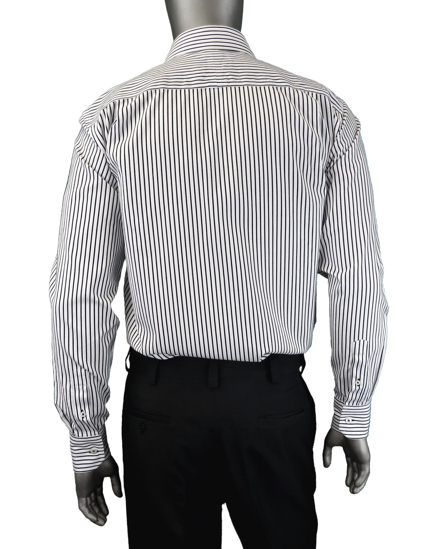Leo Chevalier | 323190 | Dress Shirt | Black Stripe | Dress Shirts | H ...