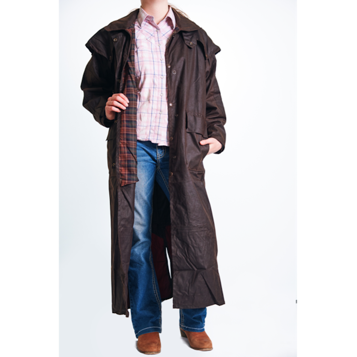Bendigo Full Deluxe Oilskin Coat Bendigo Clothing Bendigo Country