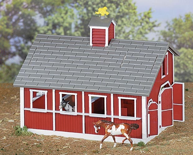 Breyer Stablemates Red Stable Set Pakenham Western Wear And Saddlery