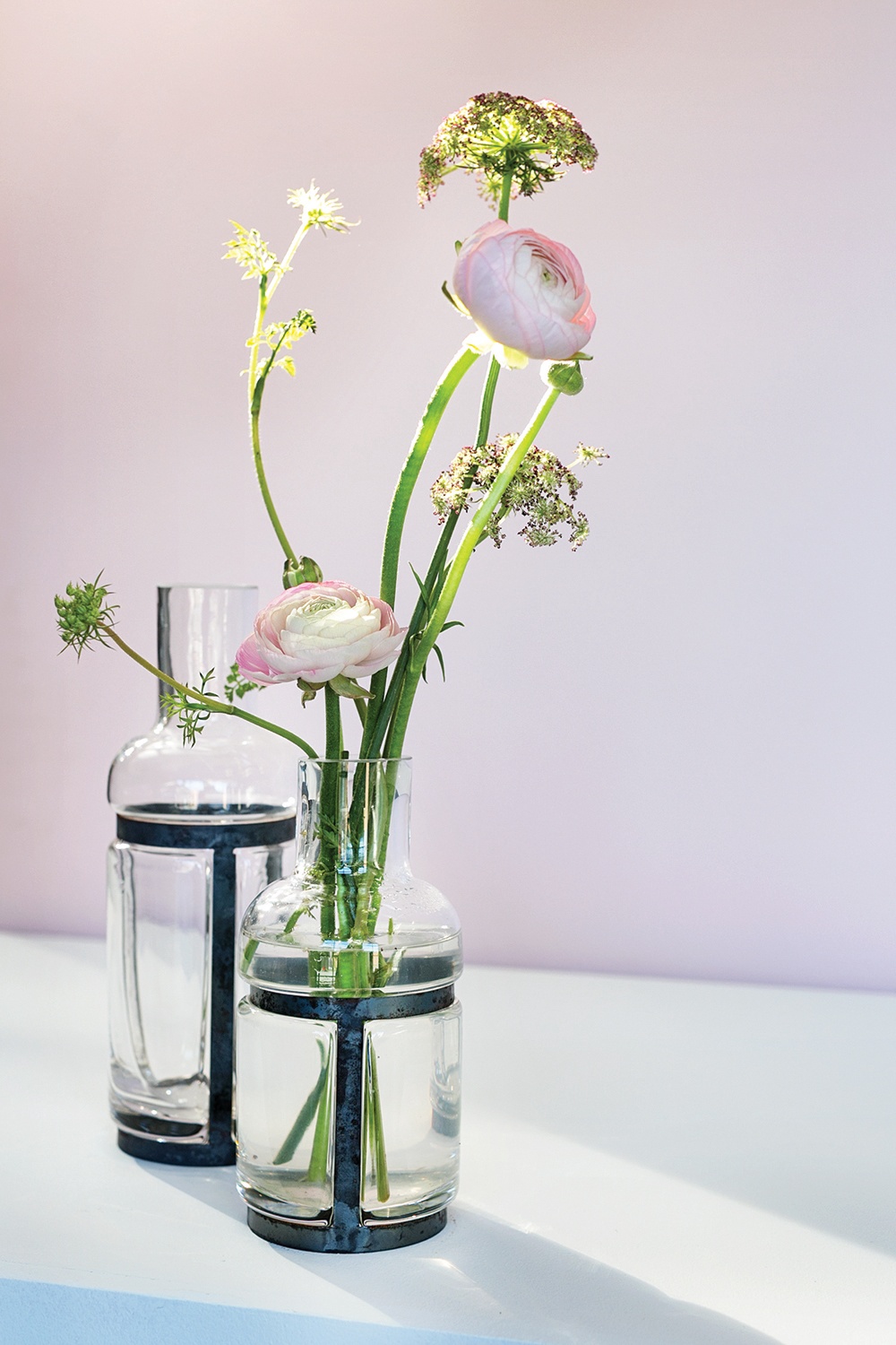 District Glass Vase Collection Shine Design Home