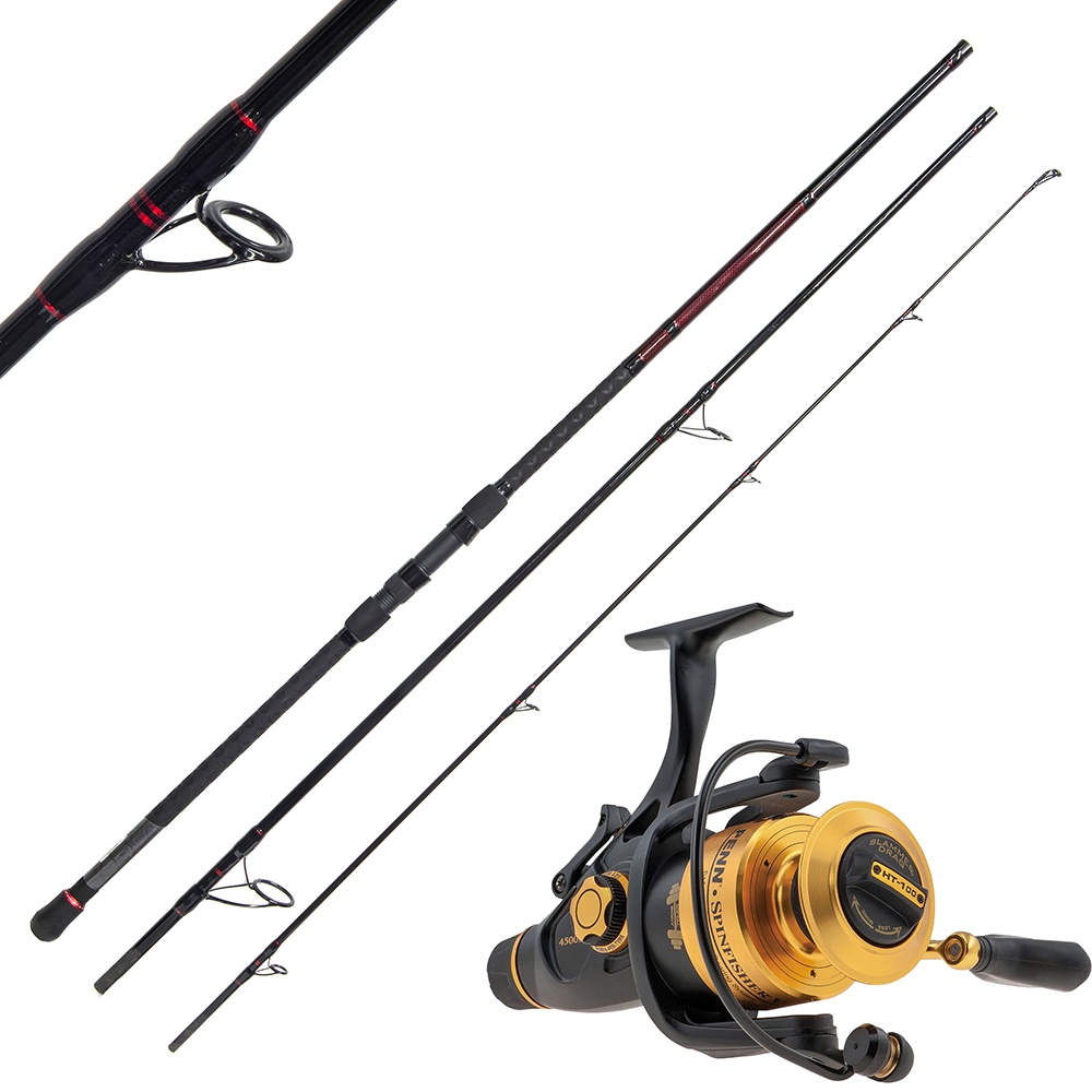 Penn Prevail PRESF130341 13' 10-15kg + Spin Fisher 7500 LC Surf combo