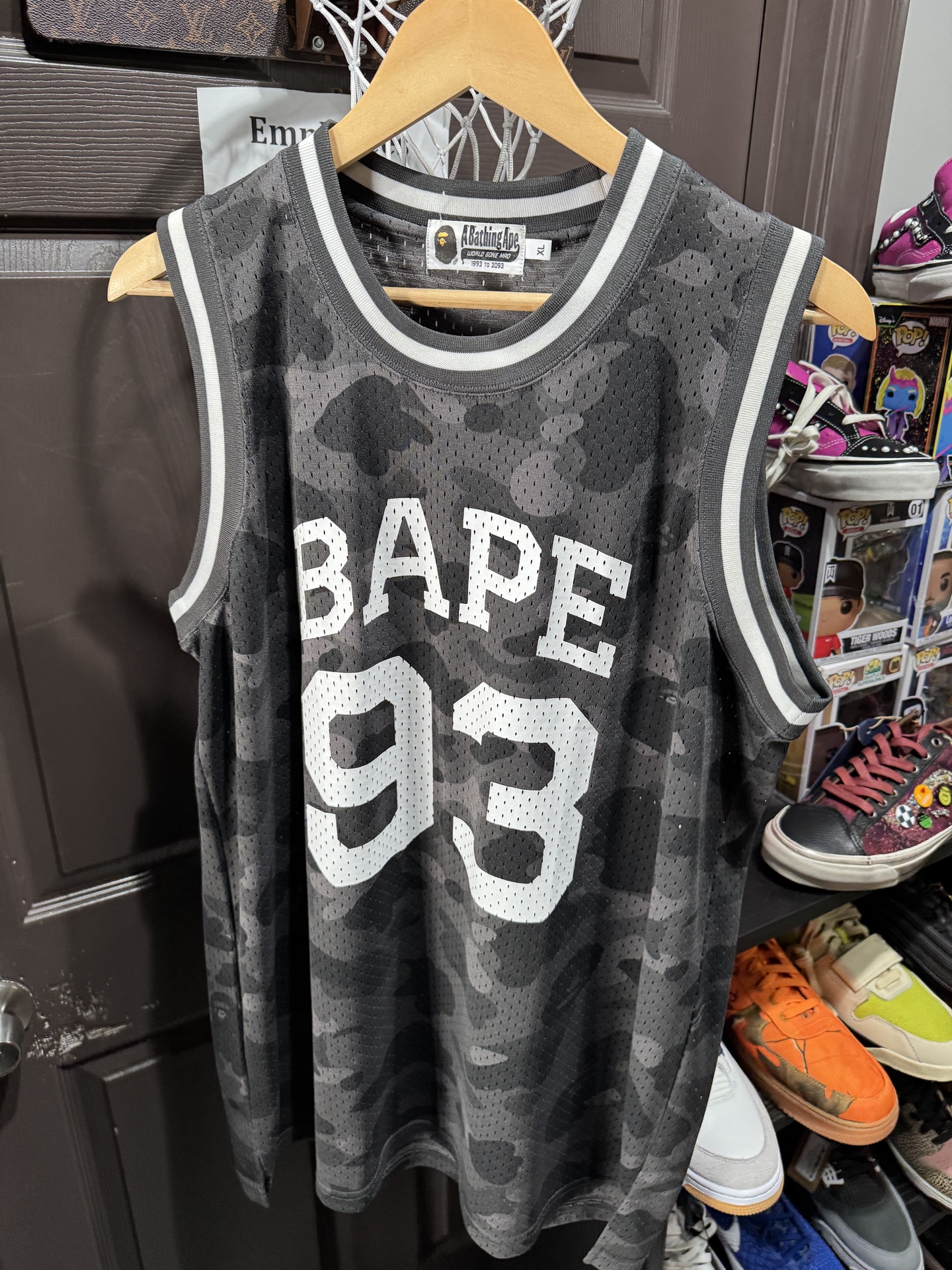 BAPE Color Camo Basketball Tank Top