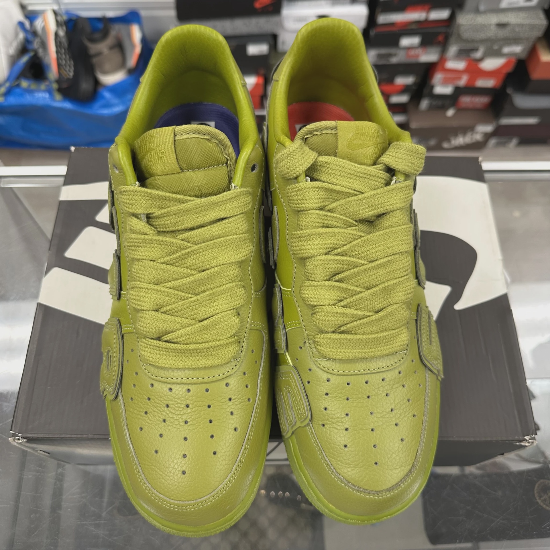 Nike Air Force 1 Low Cactus Plant Flea Market Moss • Pre-Owned [6749] 6