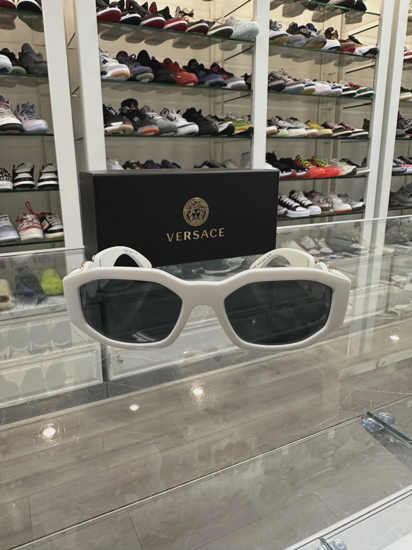 Versace Club Sunglasses White • Pre-Owned [9523] 6