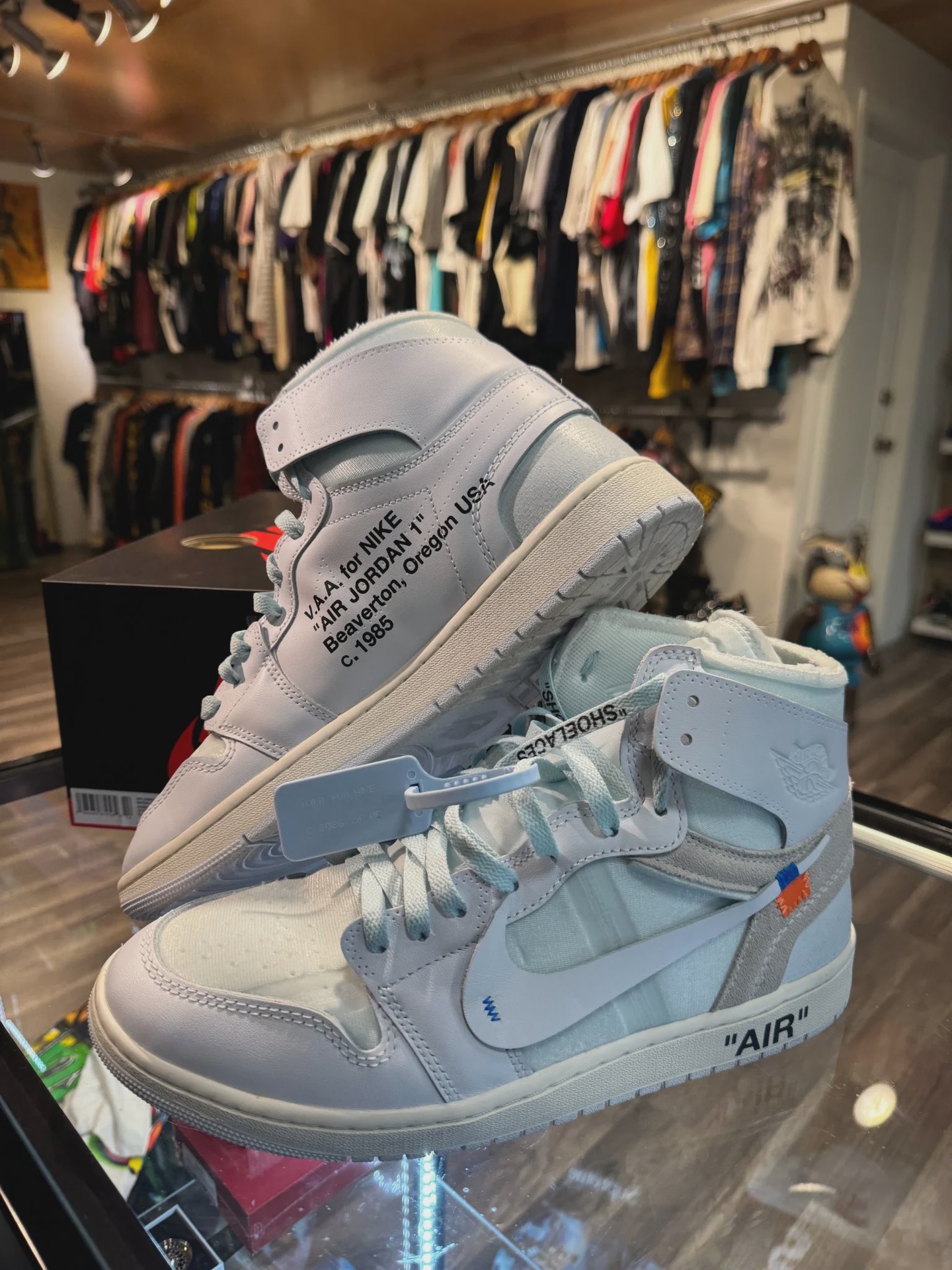 Jordan Air Jordan 1 Retro High Virgil Abloh Archive Alaska - Size US M 12