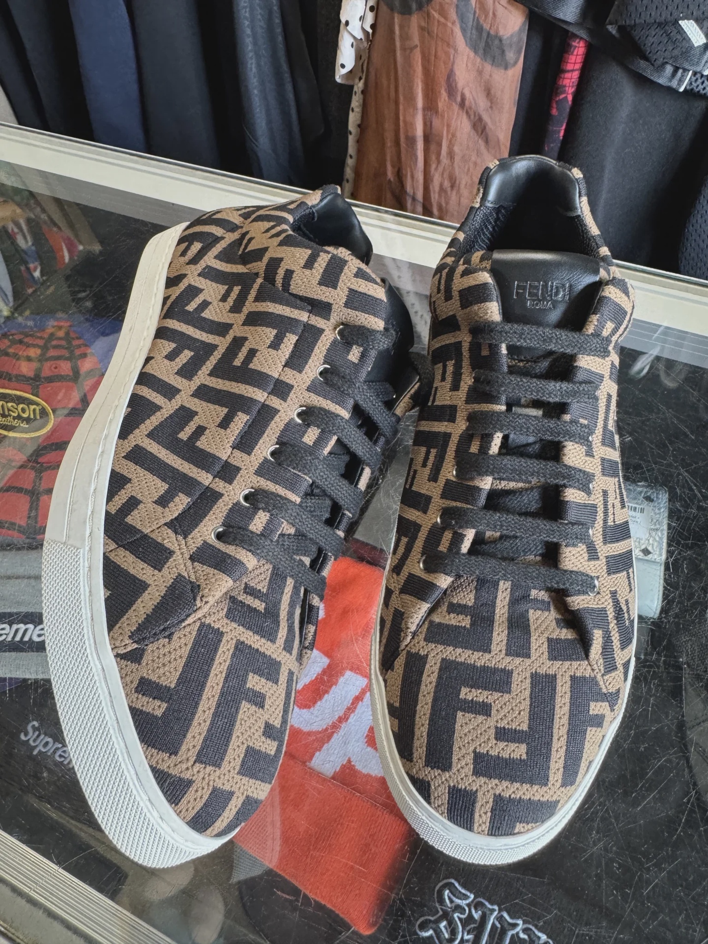 Fendi Fendi Monogram Sneaker No Box - Size US M 9