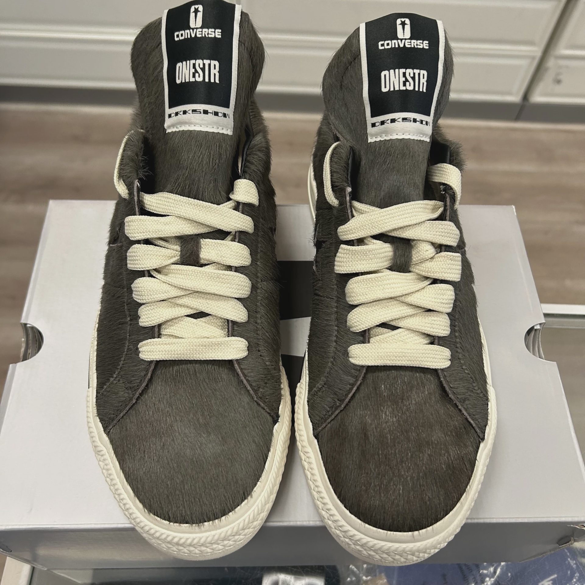 Converse One Star Pro Ox Rick Owens Dust • Pre-Owned [4042] 7