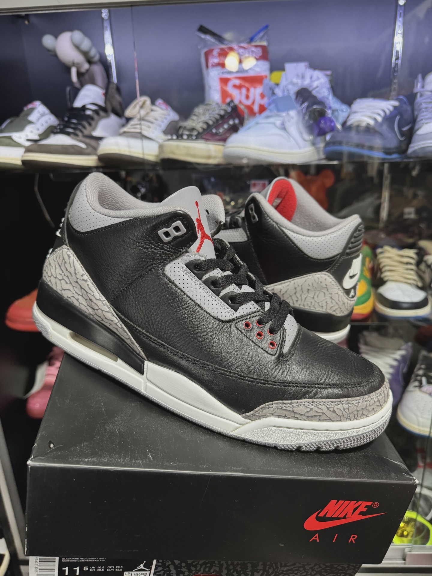 Air Jordan 3 Retro Original Black Cement (2024) • Pre-Owned [6705]