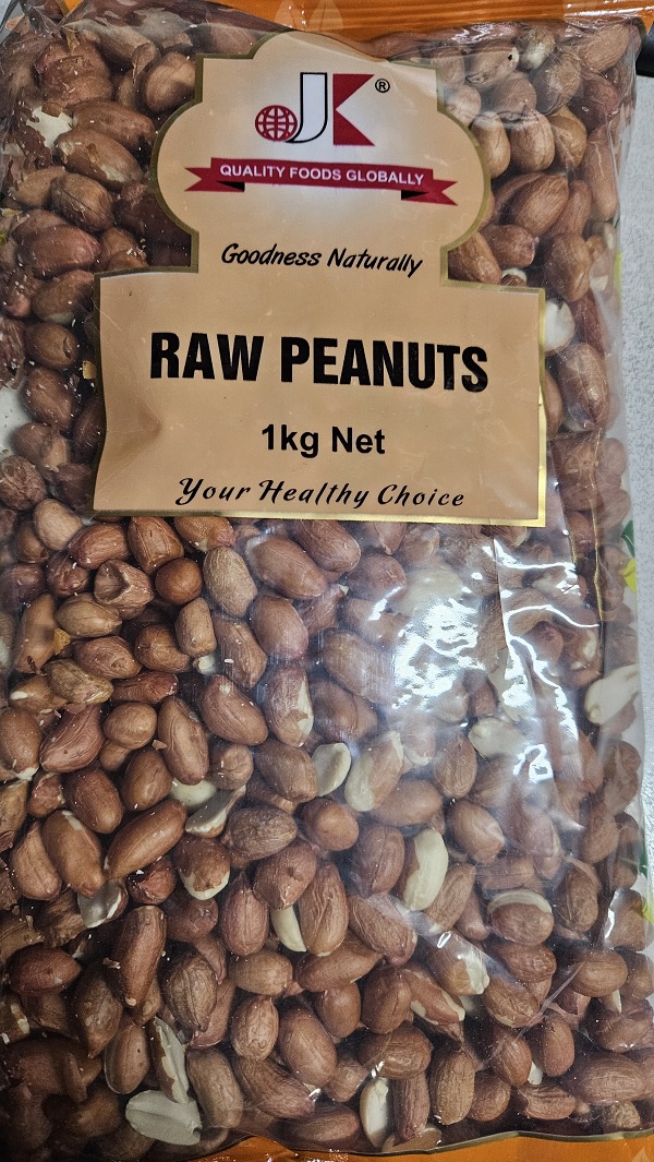 JK Peanuts Raw 1kg