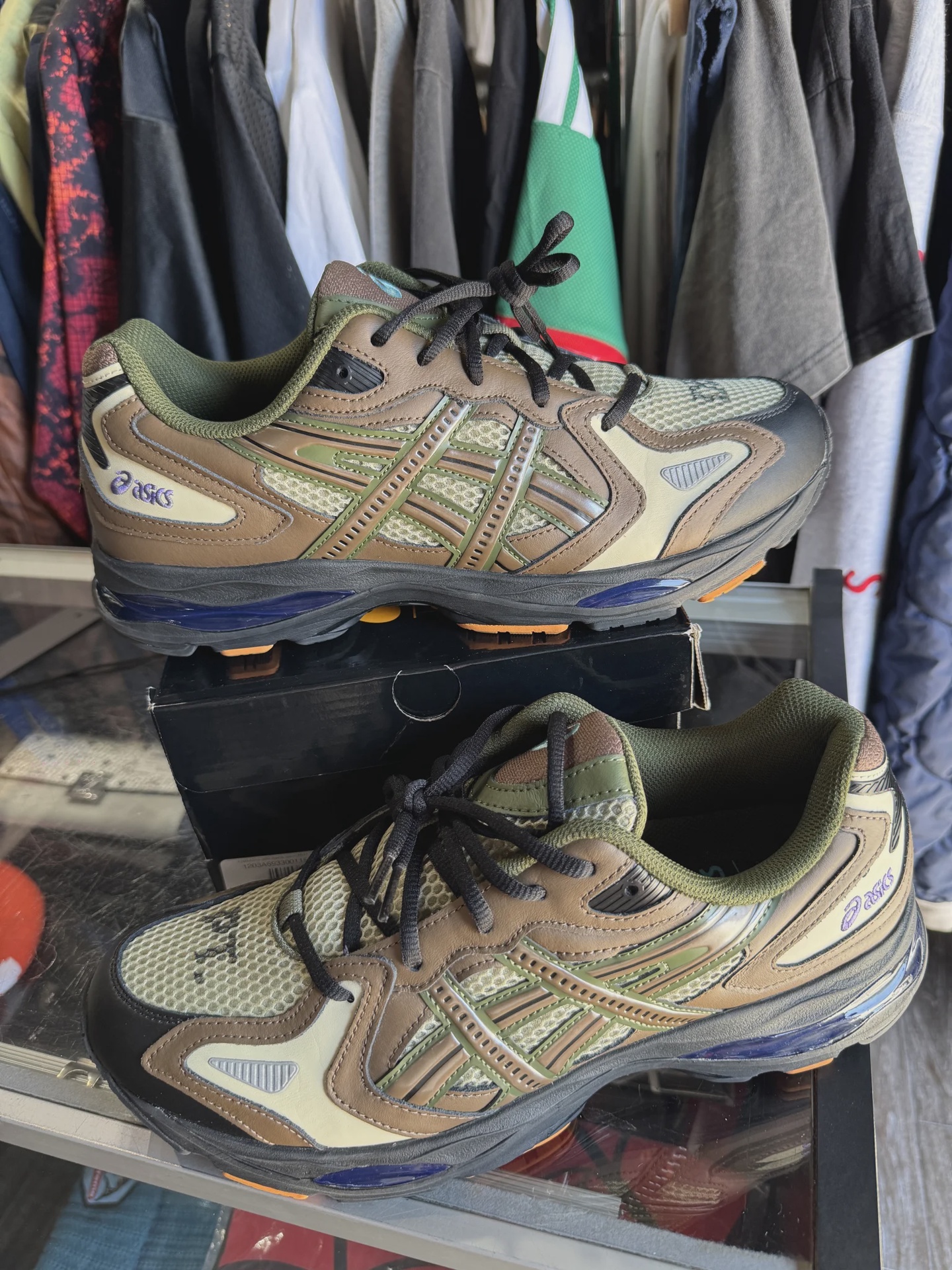Asics ASICS Gel-K1011 Gallery Dept. Mental Energy Khaki - Size US M 11.5