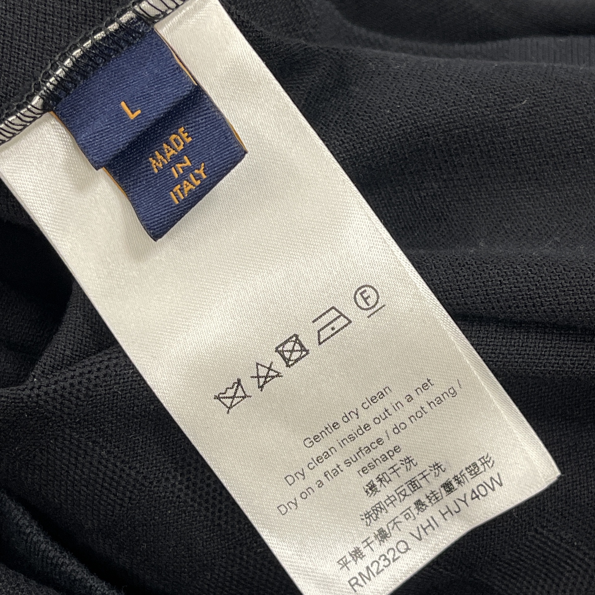 Louis Vuitton Classic cotton T Shirt Black - Pre-Owned 5