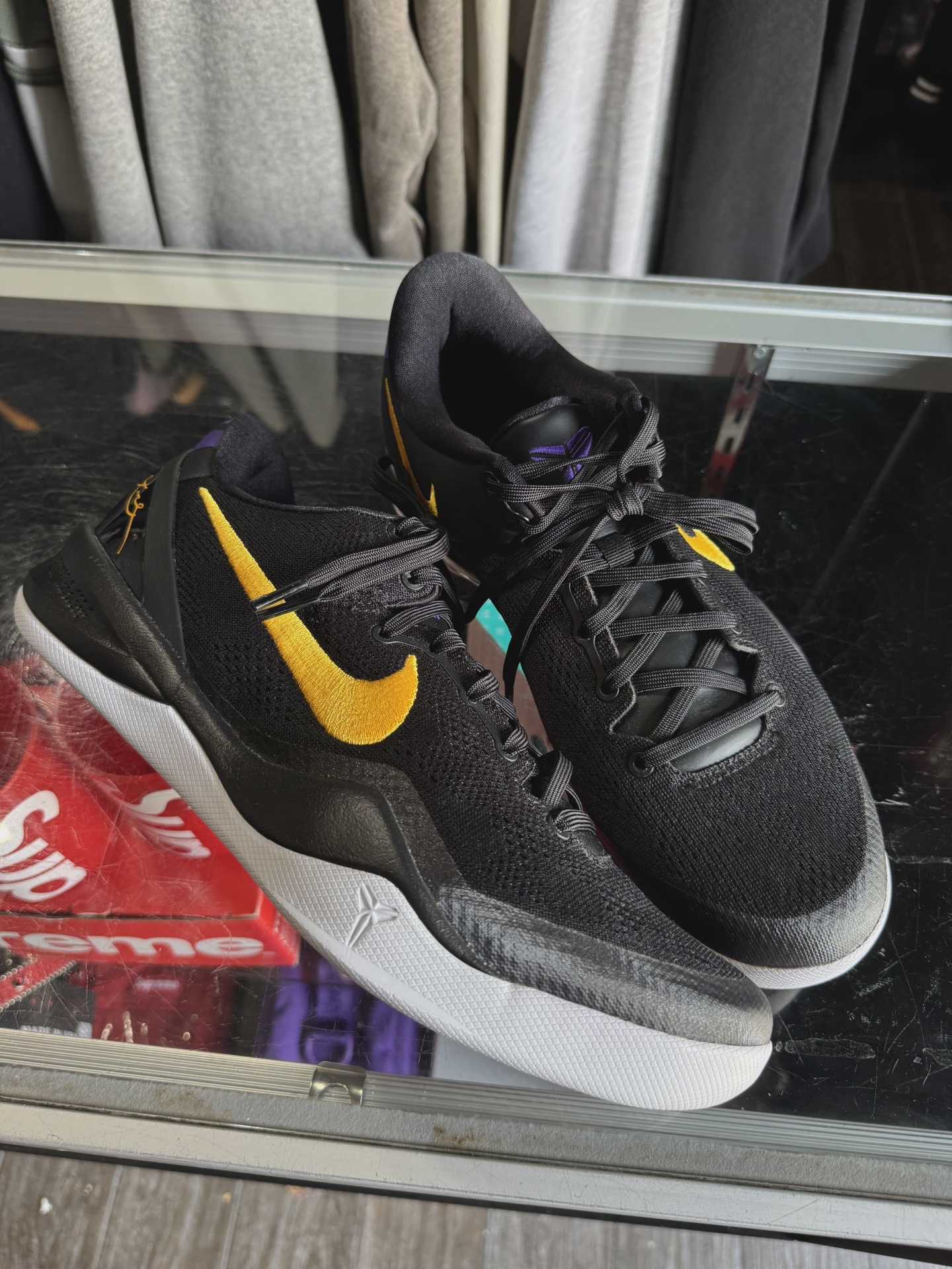 Nike Kobe 8 Protro Lakers Away No Box • Pre-Owned [9976]